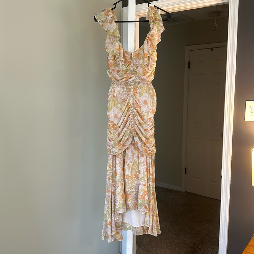 ASTR Summer wedding guest dress